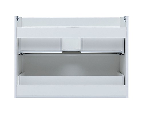 Тумба под раковину Aquanet Арт 90 313256 подвесная Белая матовая