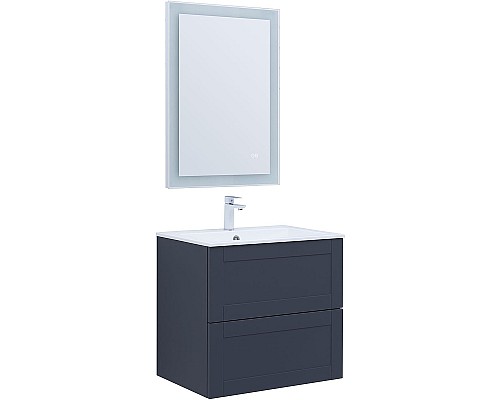 Тумба под раковину Aquanet Терра 70 313244 подвесная Маренго