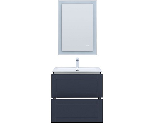 Тумба под раковину Aquanet Терра 70 313244 подвесная Маренго