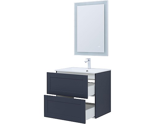 Тумба под раковину Aquanet Терра 70 313244 подвесная Маренго