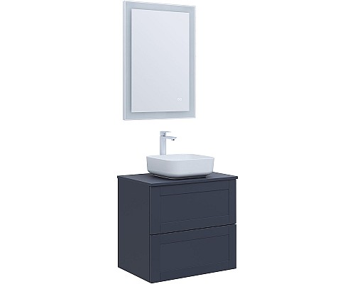 Тумба под раковину Aquanet Терра 70 313244 подвесная Маренго