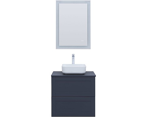 Тумба под раковину Aquanet Терра 70 313244 подвесная Маренго