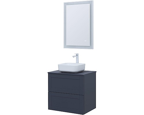 Тумба под раковину Aquanet Терра 70 313244 подвесная Маренго