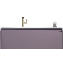 Тумба с раковиной Orans BC-4060-1200L 120 40601200L подвесная Лиловая матовая