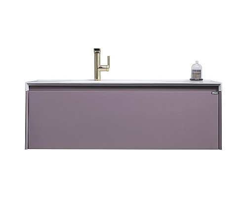 Тумба с раковиной Orans BC-4060-1200L 120 40601200L подвесная Лиловая матовая
