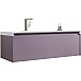 Тумба с раковиной Orans BC-4060-1200L 120 40601200L подвесная Лиловая матовая
