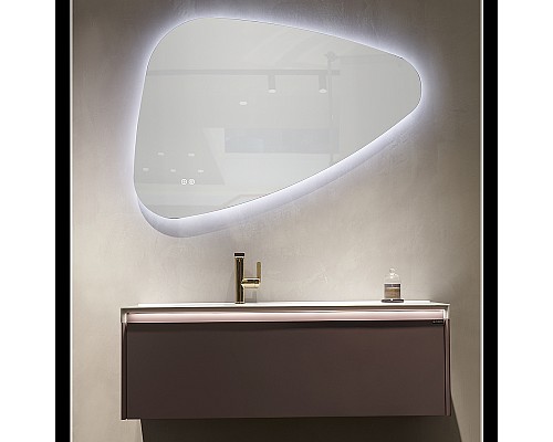 Тумба с раковиной Orans BC-4060-1200L 120 40601200L подвесная Лиловая матовая