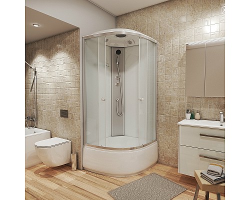 Душевая кабина Niagara Eco 80x80 E80/40/MT без гидромассажа