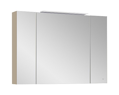 Зеркальный шкаф Roca Oleta 100 A857648515 с подсветкой Капучино