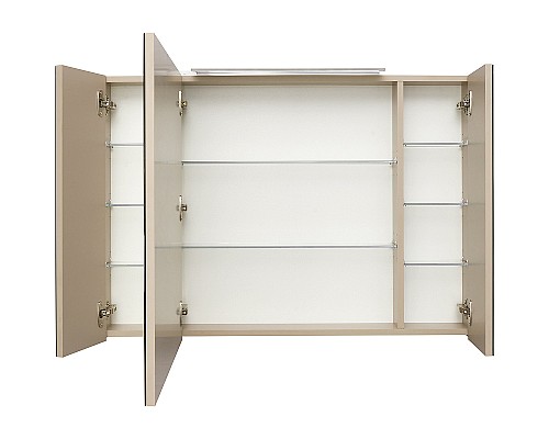 Зеркальный шкаф Roca Oleta 100 A857648515 с подсветкой Капучино