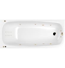 Акриловая ванна Whitecross Layla 170x75 с гидромассажем
