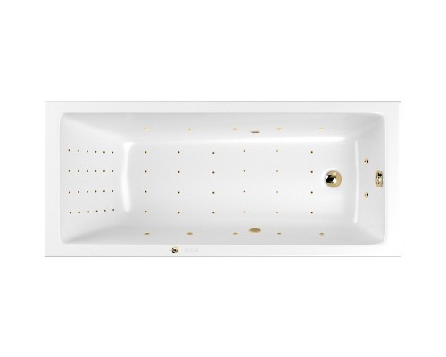 Акриловая ванна Whitecross Wave Slim 180x80 с гидромассажем