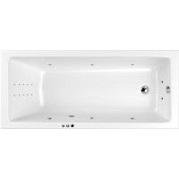 Акриловая ванна Whitecross Wave 170x70 с гидромассажем