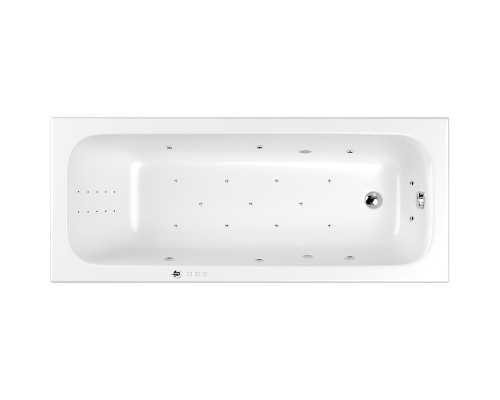 Акриловая ванна Whitecross Vibe 180x75 0105.180075.100.ULTRANANO.CR с гидромассажем