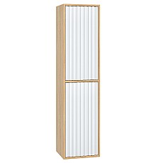 Шкаф пенал Onika Дайлер 35 403568 подвесной Белый Дуб сонома