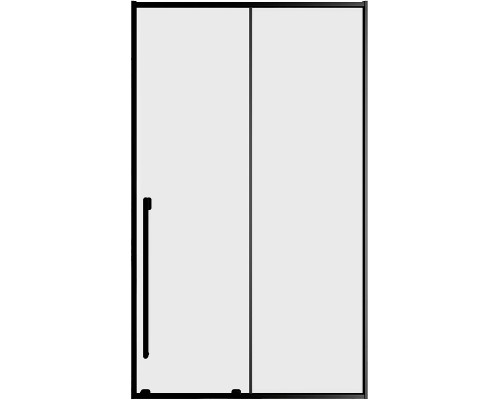 Душевая дверь Allen Brau Fantasy 120 3.11006.31 профиль Черный матовый стекло прозрачное