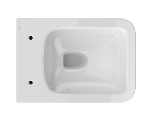 Унитаз Aqueduto Macio MAC0110 подвесной Белый глянцевый с сиденьем Микролифт