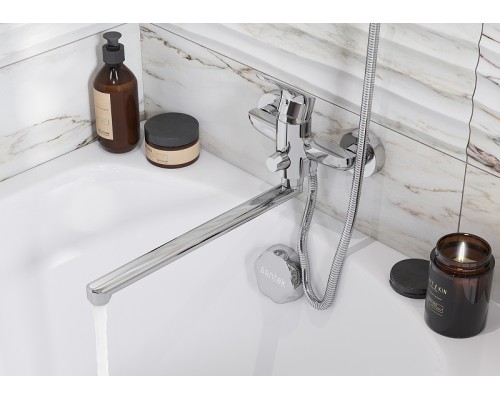 Смеситель для ванны Santek Форт WH5A12004C001 универсальный Хром