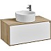 Тумба под раковину Aquaton Либерти 90 1A279901LYC70 подвесная Дуб эльвезия Белая