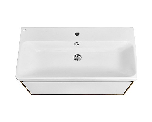 Тумба под раковину Aquaton Либерти 90 1A279901LYC70 подвесная Дуб эльвезия Белая