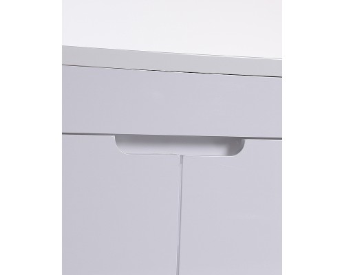 Тумба с раковиной Orange Sistema 120 L STD-120TUW+RAL Белая глянцевая