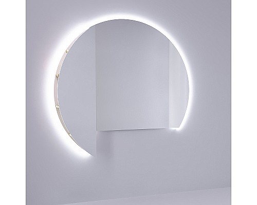 Зеркало Jorno Solis New 106 SolN.02.106/W/JR с подсветкой с бесконтактным выключателем