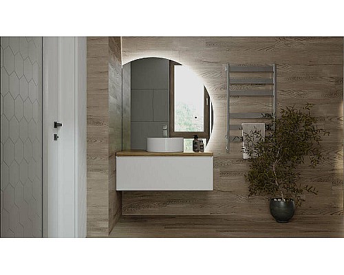 Зеркало Jorno Solis New 106 SolN.02.106/W/JR с подсветкой с бесконтактным выключателем