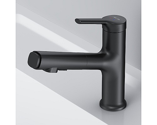 Смеситель для раковины AM.PM X-Joy F85B02922 Черный матовый