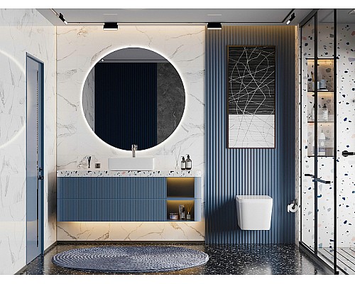 Унитаз Abber Rechteck AC1201T подвесной с сиденьем Микролифт