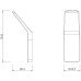 Крючок Lemark Smooth Line Хром