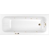 Акриловая ванна Whitecross Vibe 170x70 с гидромассажем