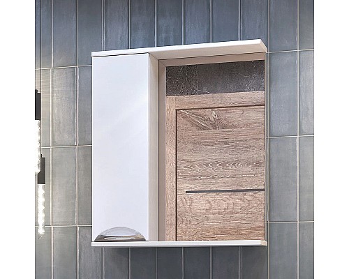 Зеркало со шкафом Vigo Callao 60 L z.CAL.60.L Белое