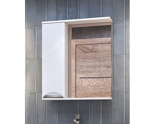 Зеркало со шкафом Vigo Callao 60 L z.CAL.60.L Белое