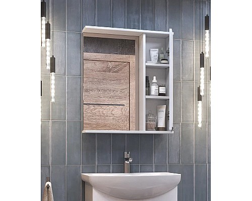 Зеркало со шкафом Vigo Callao 60 L z.CAL.60.L Белое