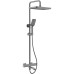 Душевая система Raglo R01.26.09 с термостатом Графит матовый