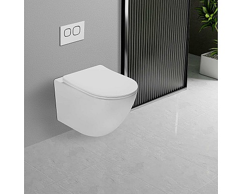 Унитаз Vincea Globo VT1-14T подвесной Белый с сиденьем Микролифт