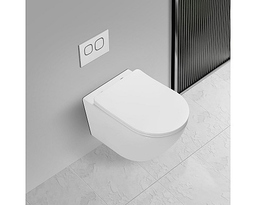 Унитаз Vincea Globo VT1-14T подвесной Белый с сиденьем Микролифт