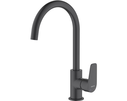 Смеситель для кухни Aquatek Бетта AQ1182MB Черный матовый