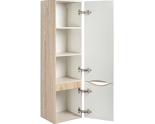 Шкаф пенал Runo Тоскана 35 00-00001419 подвесной Светлое дерево