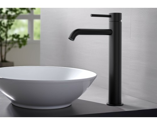 Смеситель для раковины Aquatek Европа AQ1304MB Черный матовый