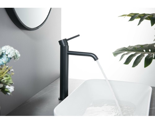 Смеситель для раковины Aquatek Европа AQ1304MB Черный матовый