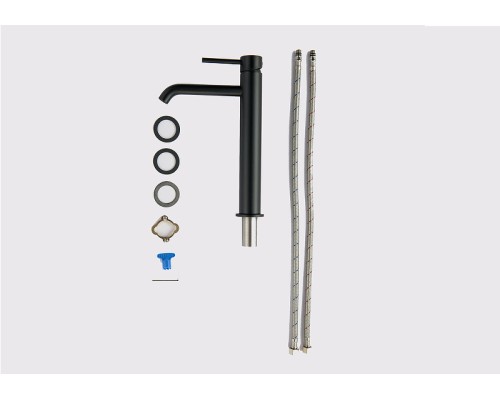 Смеситель для раковины Aquatek Европа AQ1304MB Черный матовый