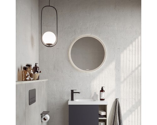 Зеркало Aqwella Moon C 60 MOON0206CH с подсветкой и подогревом с бесконтактным выключателем