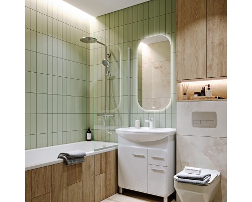 Зеркало Aqwella Soul 55 SOUL0255 с подсветкой с бесконтактным выключателем