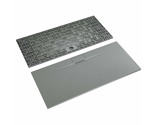 Душевой поддон из стеклопластика RGW TKS-Gr 200x80 553802820-12 Графит