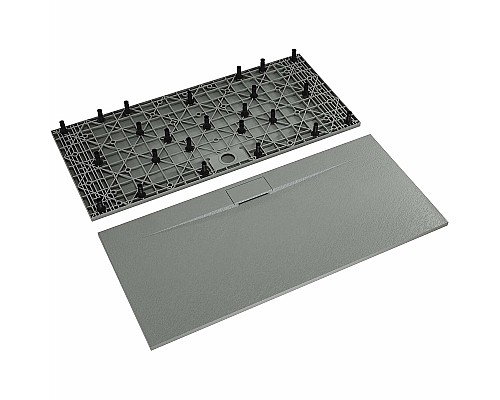 Душевой поддон из стеклопластика RGW TKS-Gr 200x80 553802820-12 Графит