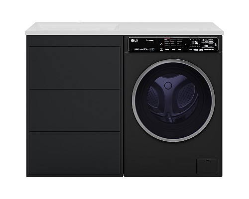 Тумба под раковину Brevita Grafit 120 GRA-01060-013Я Графит матовый