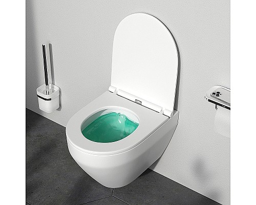 Комплект унитаза с инсталляцией AM.PM Spirit V2.0 FlashClean IS100101.701700 с сиденьем Микролифт и Белой глянцевой клавишей смыва