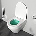 Комплект унитаза с инсталляцией AM.PM Spirit V2.0 FlashClean IS100101.701700 с сиденьем Микролифт и Белой глянцевой клавишей смыва