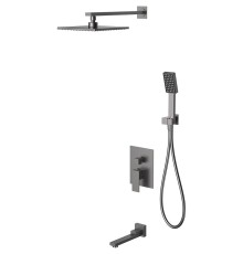 Душевая система Berges Nardis 3S 071012 Оружейная сталь